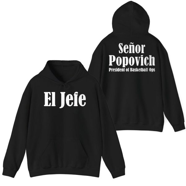 Gregg Popovich I'm No Longer Coach I'm El Jefe Shirt