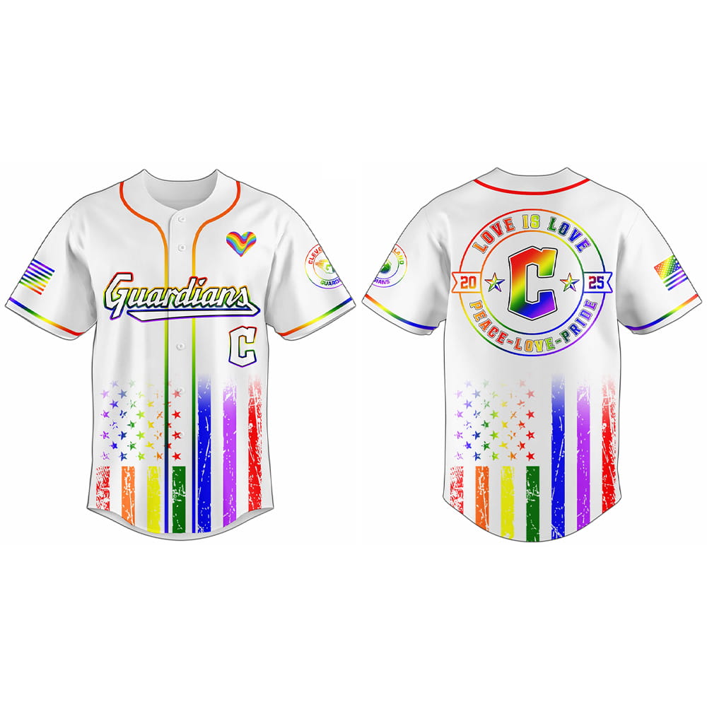Guardians Happy Pride Month Jersey 2025 Guardians Happy Pride Month Jersey 2025