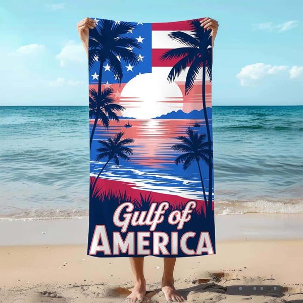 Gulf of America Beach Towel