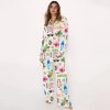 Hawaii Travel Satin Pajama Set 2