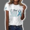 I Stand With Joe Prostate Cancer Awareness Print Round Neck T Shirt 4
