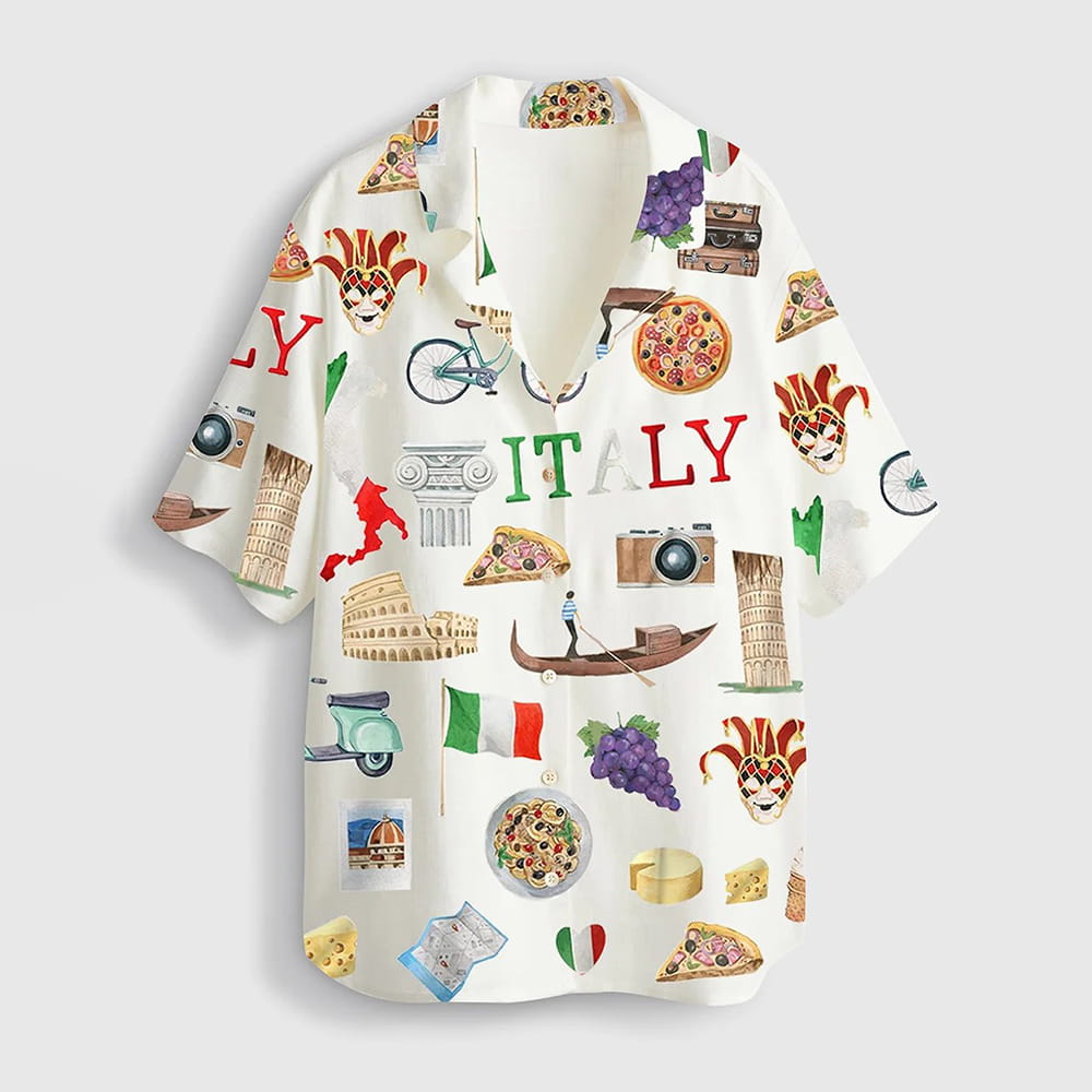 Italy Roma Travel Hawaiian Shirt Italy Roma Travel Hawaiian Shirt