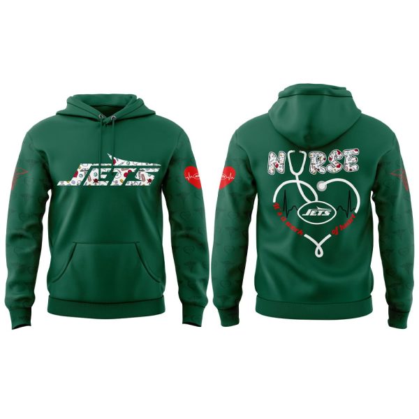 Jets Nurses Appreciation 2025 Hoodie Joggers Cap