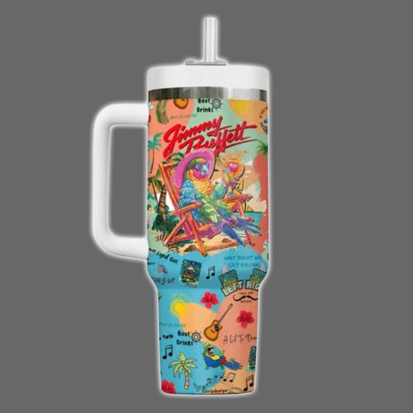 Jimmy Buffett Margaritaville If Theres Heaven For Me Tumbler 2