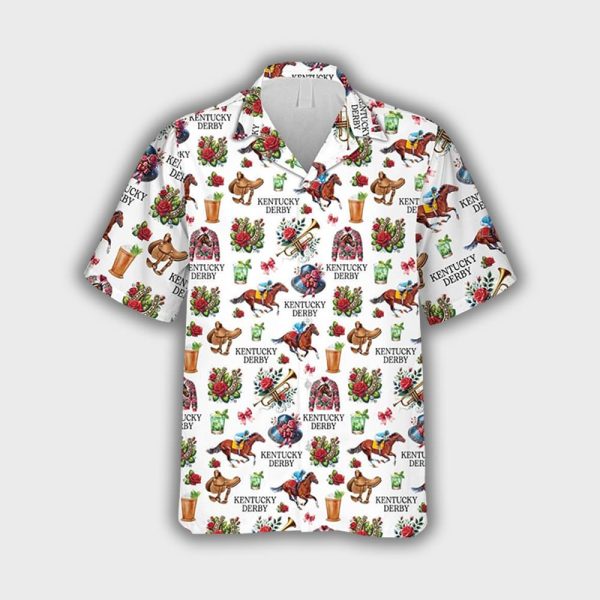 Kentucky Derby Churchill Downs Horse Racing 2025 Hawaiian Shirt 2