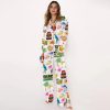 Key West Florida Travel Satin Pajama Set 2