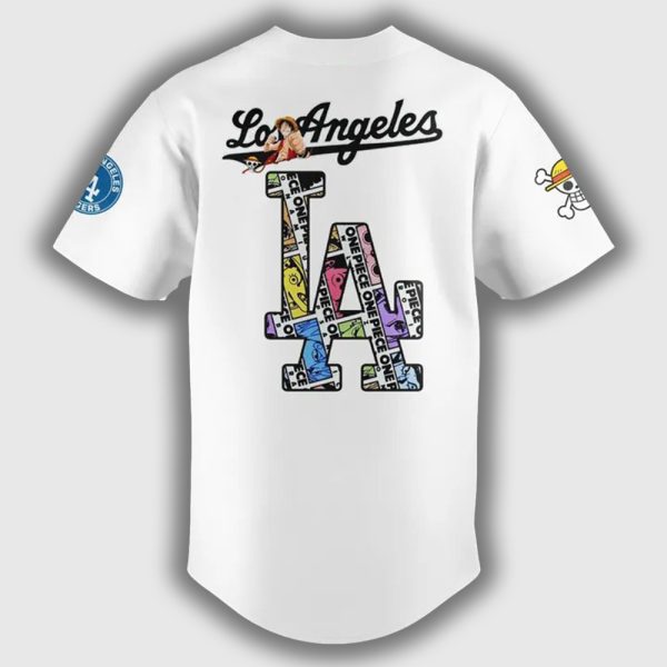 LA Dodgers x 2025 One Piece Night Jersey 3