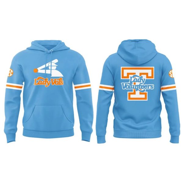 Lady Vols Softball Summit Blue Hoodie Joggers Cap 2025