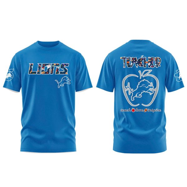Lions Teacher Appreciation 2025 Shirt