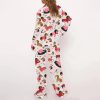 Love Dachshund Valentines Day Satin Pajama Set 3