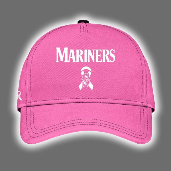 Mariners 2025 Breast Cancer Awareness Game Night Hat
