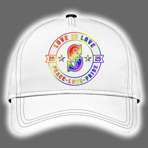 Mariners Happy Pride Month Hat 2025
