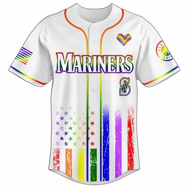 Mariners Happy Pride Month Jersey 2025 2