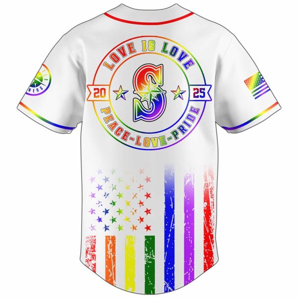 Mariners Happy Pride Month Jersey 2025 3