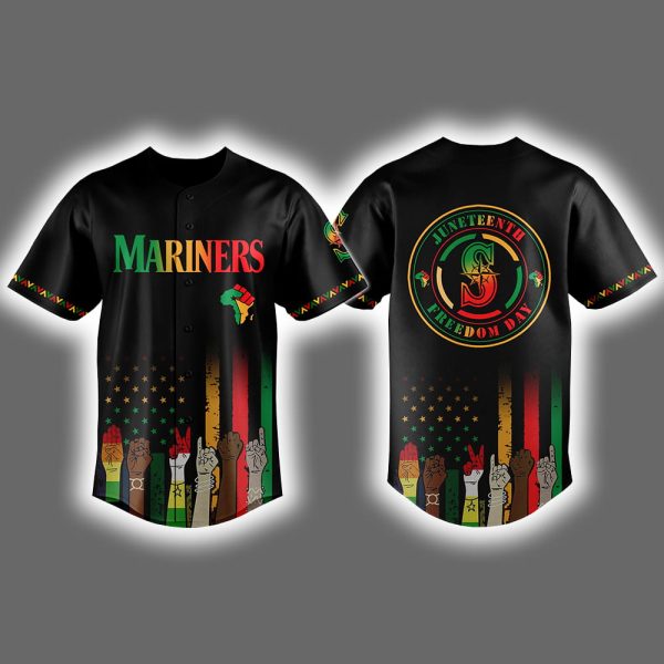 Mariners Juneteenth Freedom Day 2025 Jersey