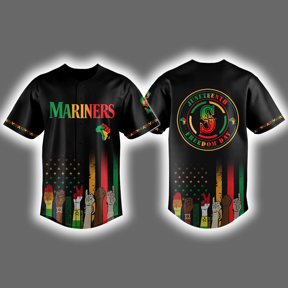 Mariners Juneteenth Freedom Day 2025 Jersey Mariners Juneteenth Freedom Day 2025 Jersey