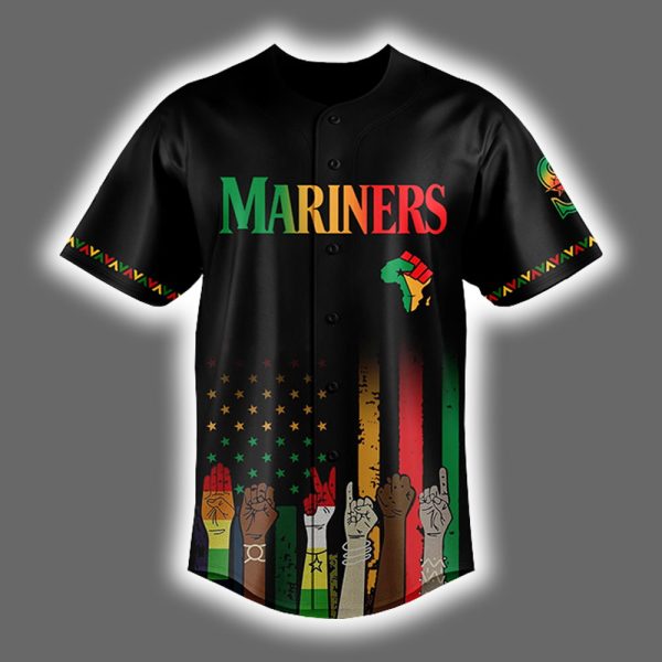Mariners Juneteenth Freedom Day 2025 Jersey 2