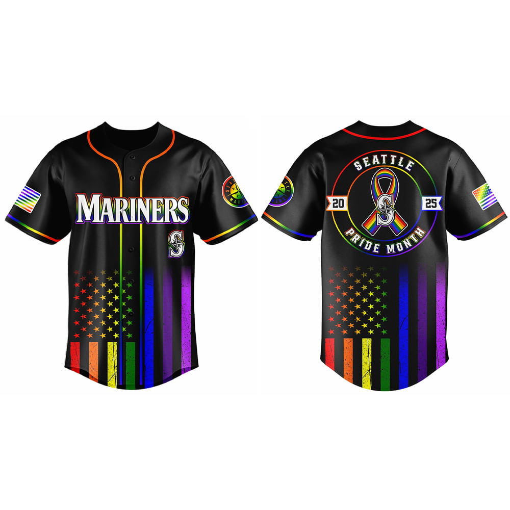 Mariners Pride Month 2025 Jersey Mariners Pride Month 2025 Jersey