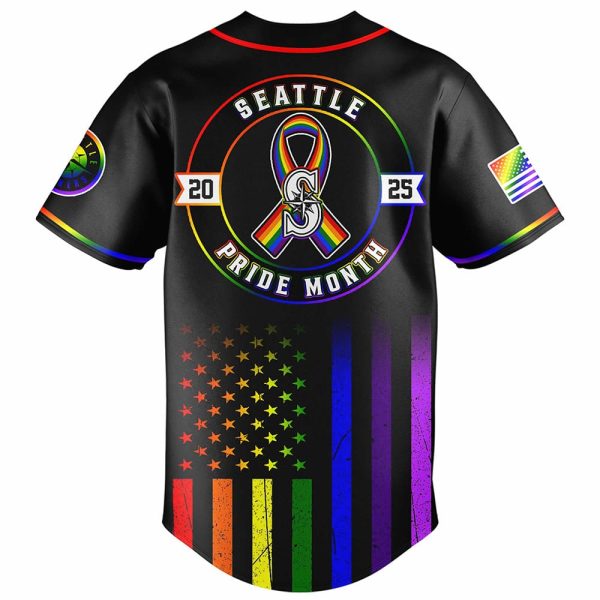 Mariners Pride Month 2025 Jersey 3