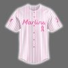 Marlins 2025 Breast Cancer Awareness Game Night Jersey 2