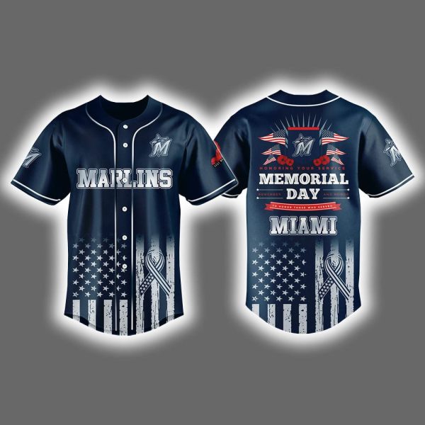 Marlins 2025 Memorial Day Jersey