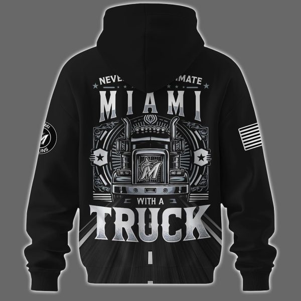 Marlins Nation Truck Driver Appreciation Week Hoodie 2025 3