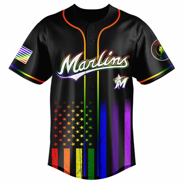 Marlins Pride Month 2025 Jersey 2