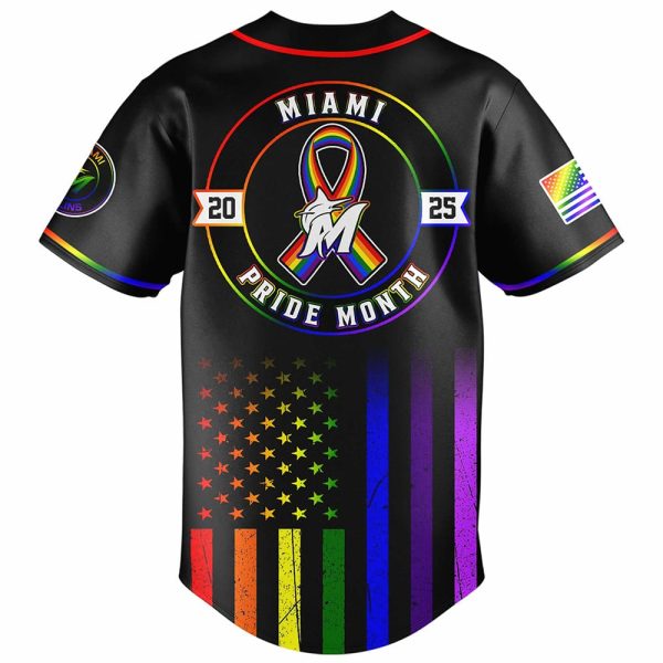 Marlins Pride Month 2025 Jersey 3