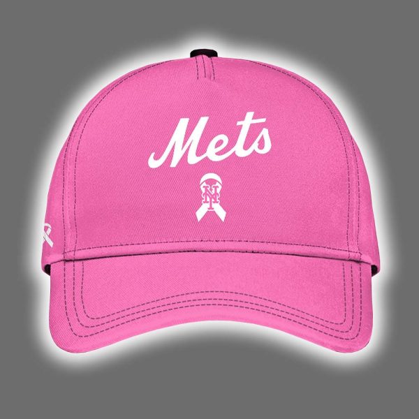 Mets 2025 Breast Cancer Awareness Game Night Hat