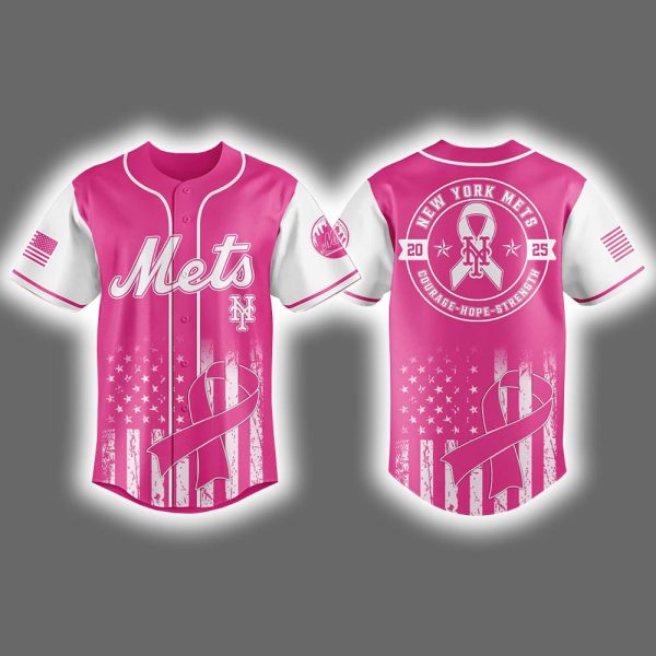 Mets Pink Out The Park Jersey 2025