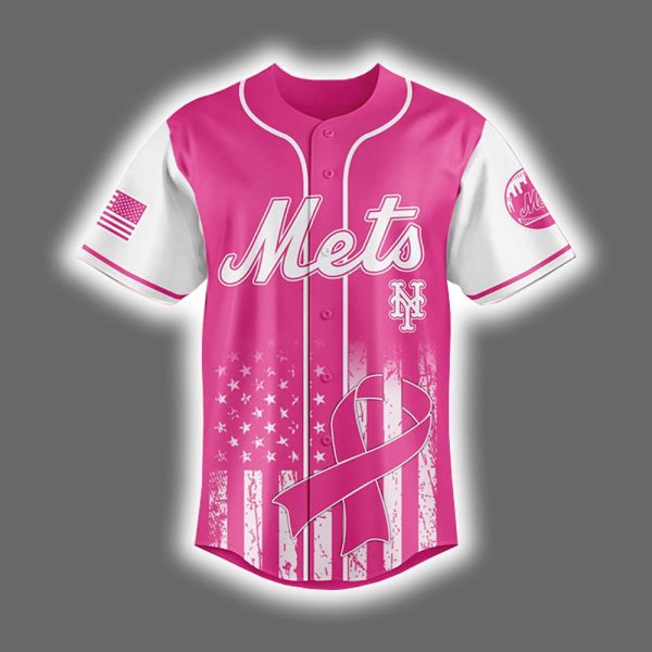 Mets Pink Out The Park Jersey 2025 2