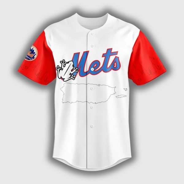 Mets Puerto Rican Heritage Baseball Jersey 2025 2