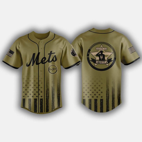 Mets Salute To Veterans Jersey 2025