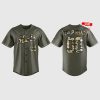 Mets Sean Manaea Camo Jersey 2025 Giveaway