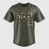 Mets Sean Manaea Camo Jersey 2025 Giveaway 2