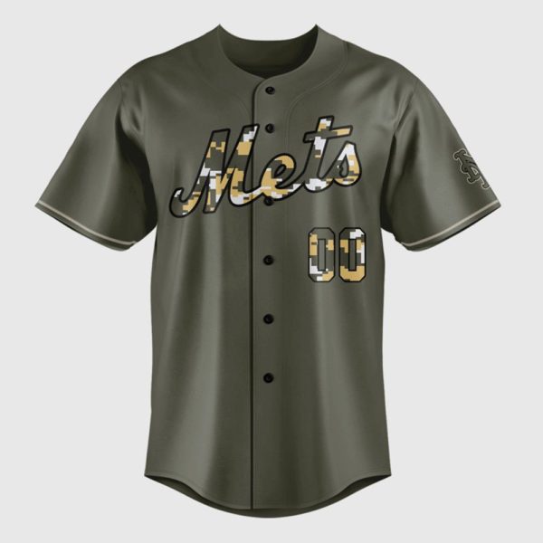 Mets Sean Manaea Camo Jersey 2025 Giveaway 2