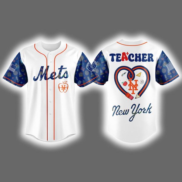 Mets Teacher Appreciation Week Jersey 2025