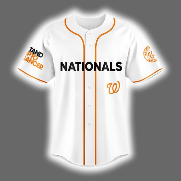 Nationals 2025 Stand Up To Cancer Night Jersey 2