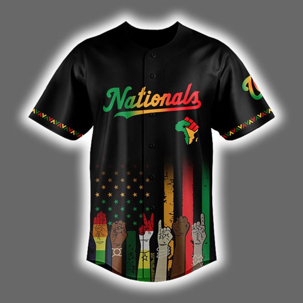 Nationals Juneteenth Freedom Day 2025 Jersey 2