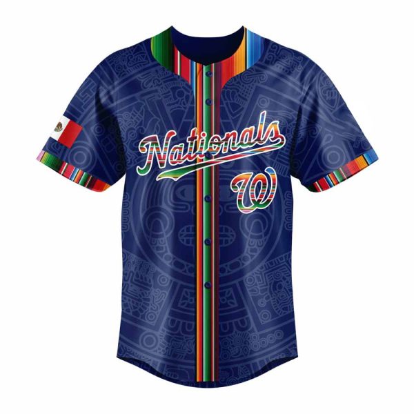 Nationals Mexican Heritage Night 2025 Jersey 2