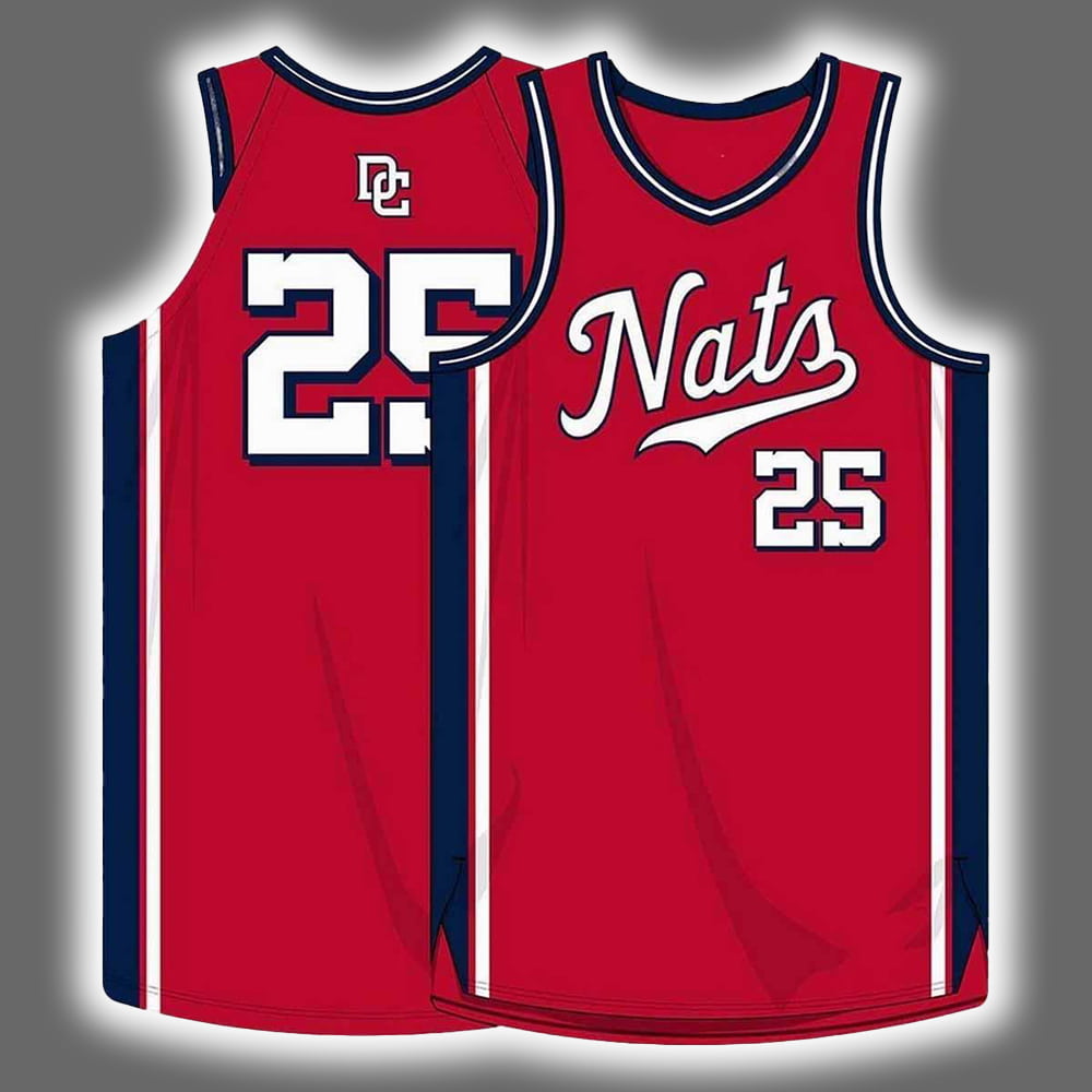 Nationals Nats Basketball Jersey 2025 Giveaway Nationals Nats Basketball Jersey 2025 Giveaway