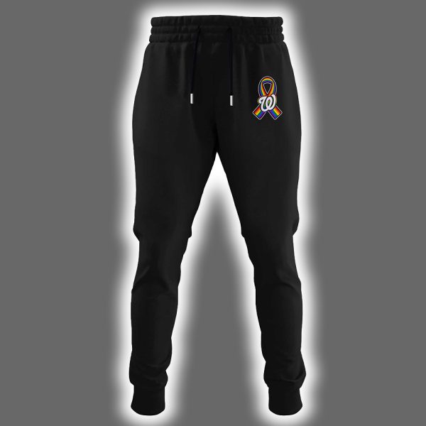 Nationals Pride Month 2025 Hoodie Joggers Cap 2