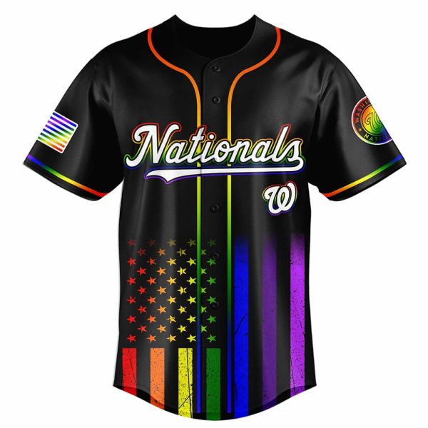Nationals Pride Month 2025 Jersey 2