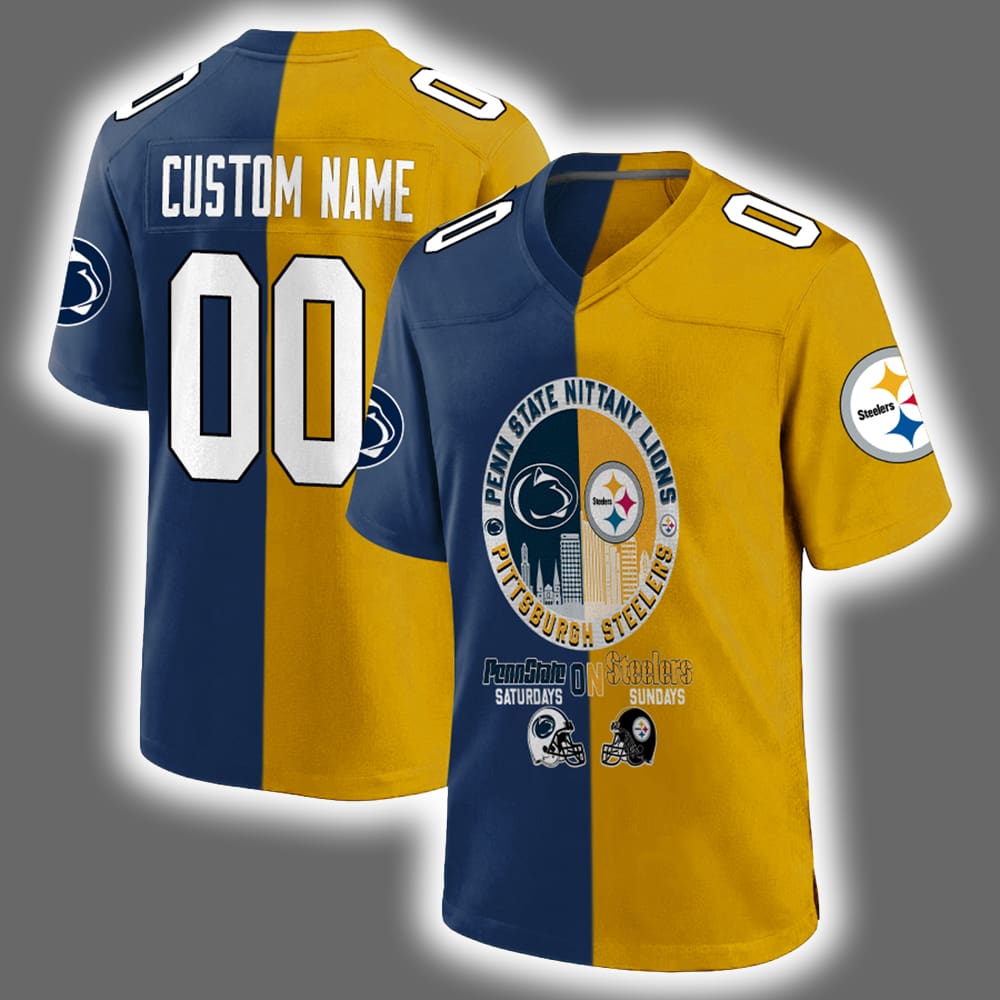 Nittany Lions On Saturdays Steelers On Sundays Jersey Nittany Lions On Saturdays Steelers On Sundays Jersey