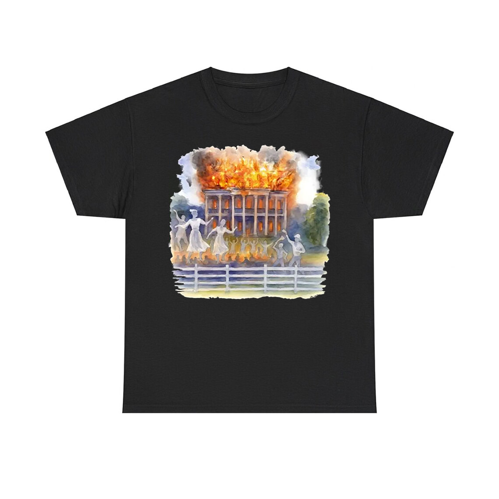 Nottoway Plantation Fire Juneteenth 1865 Shirt Nottoway Plantation Fire Juneteenth 1865 Shirt