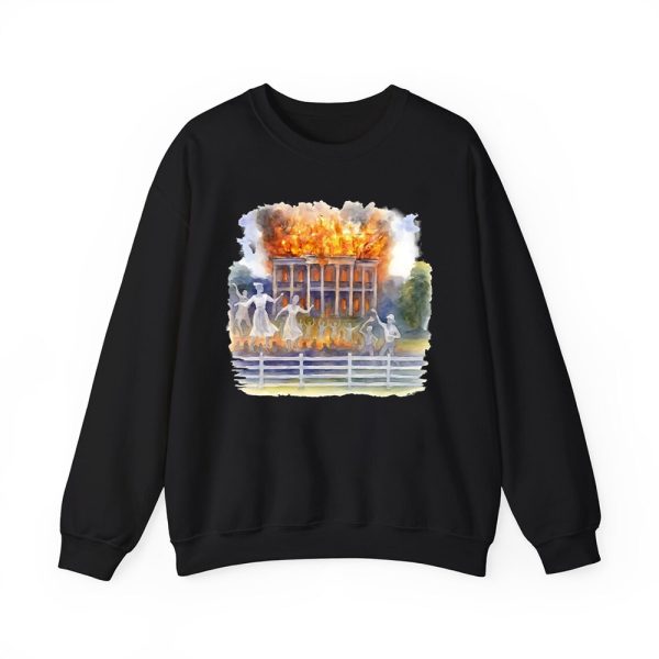 Nottoway Plantation Fire Juneteenth 1865 Shirt 3