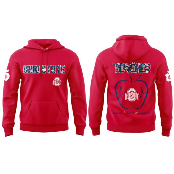 Ohio State Teacher Appreciation 2025 Hoodie Joggers Cap