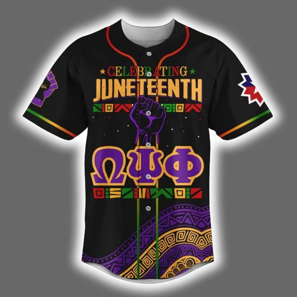 Omega Psi Phi Juneteenth Day They Not Like Us 2025 Jersey 2