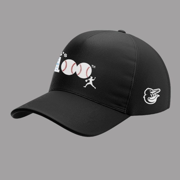 Orioles Bobs 100th Hoodie Joggers Cap 3