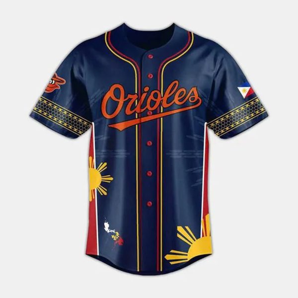 Orioles Filipino Heritage Night 2025 Jersey 2